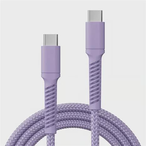X2O Longlife 100W USB-C/C cable 2M - Lavender