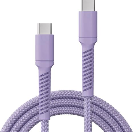X2O Longlife 100W USB-C/C cable 2M - Lavender