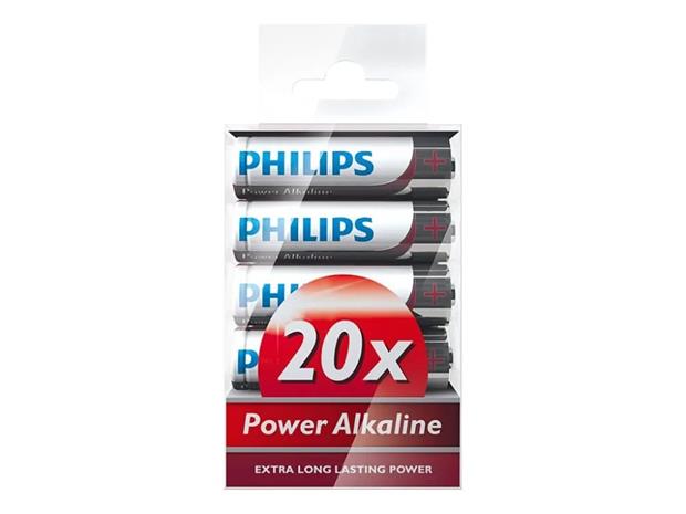 Philips Power Alkaline Battery LR6P20T/10