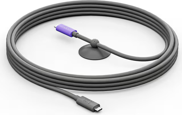 Logitech - USB-C cable - 24 pin USB-C to 24 pin USB-C - 5 m