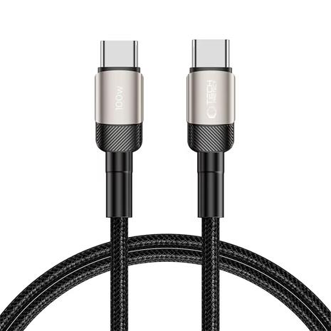 Tech-Protect UltraBoost Evo Cable USB-C / USB-C PD 100W 5A 1m - Titanium