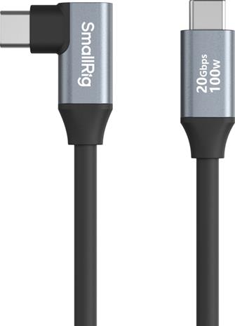 SmallRig 4790 USB-C (Straight) to USB-C (Angled) Data Cable 35cm