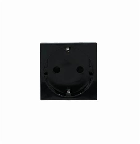 Shelly - power socket mechanism - EU - 1 power socket - black