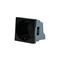 Shelly - power socket mechanism - EU - 1 power socket - black – kuva 3