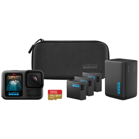 GoPro HERO13 BLACK + ACCESSORIES BUNDLE CHDRB