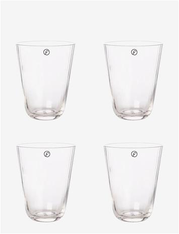 ERNST Drinking Glass 4-Pack - CLEAR - 30 CL
