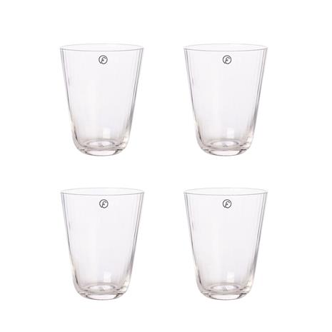 ERNST Drinking Glass 4-Pack - CLEAR - 30 CL