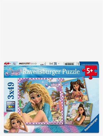 Ravensburger Palapeli Mermaid Magic 3x49 Palaa