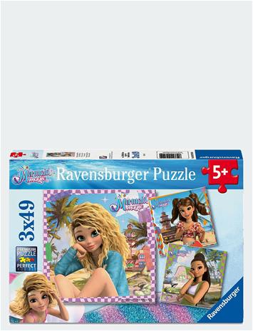 Ravensburger Palapeli Mermaid Magic 3x49 Palaa
