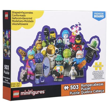 LEGO Minifigures Shape Collage 2 Puzzle 500 Pcs