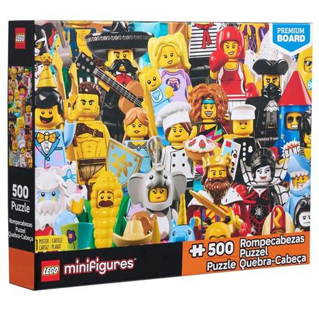 LEGO Minifigures Collage 2 Puzzle 500 Pcs