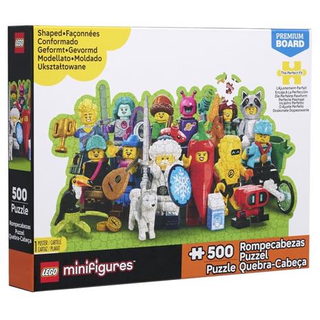 LEGO Minifigures Shape Collage 1 Puzzle 500 Pcs