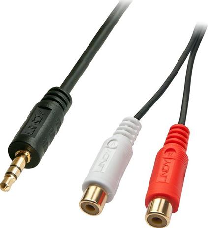 Lindy Premium audio adaptor - 25 cm – kuva 6/7