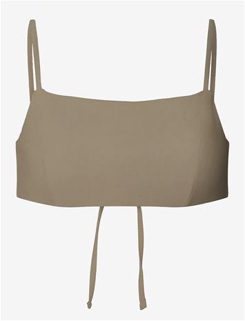 RETHINKIT STUDIOS Bikini Top Bandeau Bay - WALNUT - S