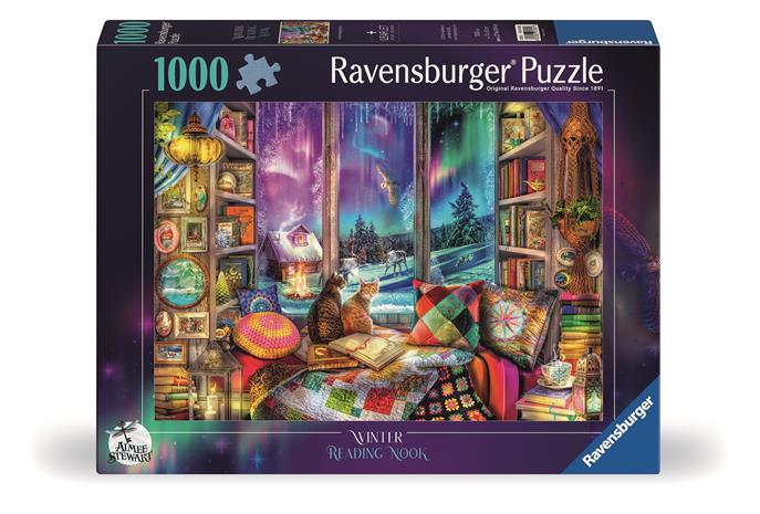 Ravensburger Winter Reading Nook, 1000pc