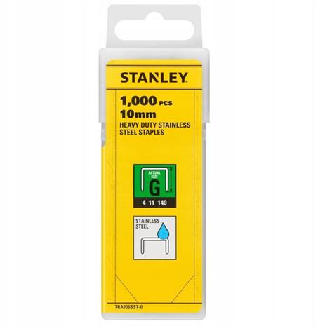 Niitit Stanley TRA706SST-0; 10 mm; 1000 kpl.; teräs – kuva 2/3