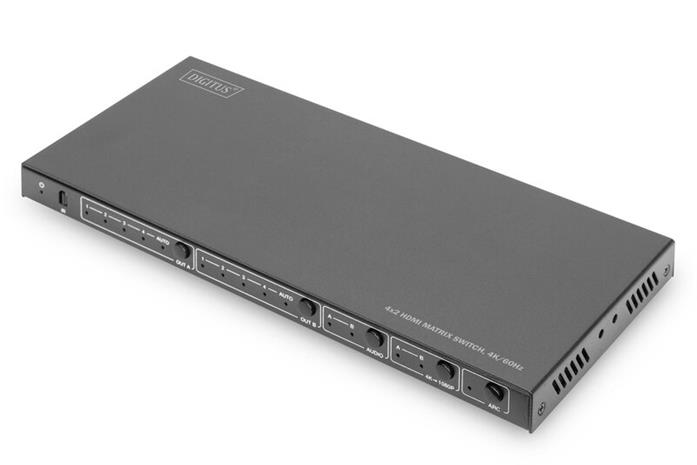 DIGITUS - video/audio switch - 4 x 2
