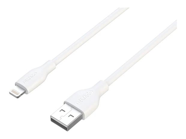 Deltaco Lightning cable - MFI Certified - 2 m