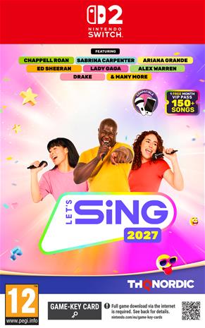 Let's Sing 2027, Nintendo Switch 2 -peli