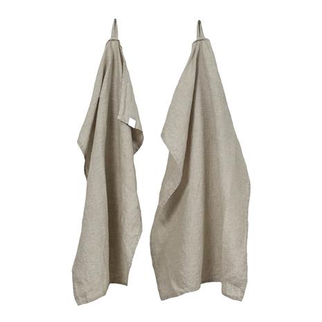 Himla Sunshine keittiöpyyhe 2-pack Oatmeal