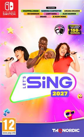 Let's Sing 2027, Nintendo Switch -peli