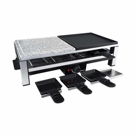 Steba - Raclette RC108 2000W Musta/Teräs