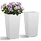 Kartiomaiset ruukut VEVOR F3055W-WT, 2 kpl, Valkoinen, 30 × 55 cm – kuva 2