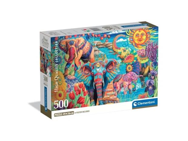 Clementoni Elephants Carnival (500)