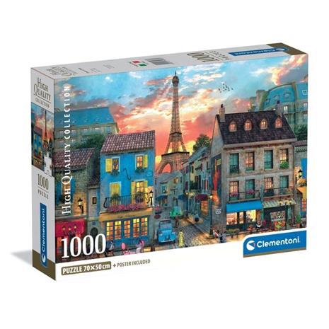 Palapeli Clementoni Paris Streets, 1000 palaa.