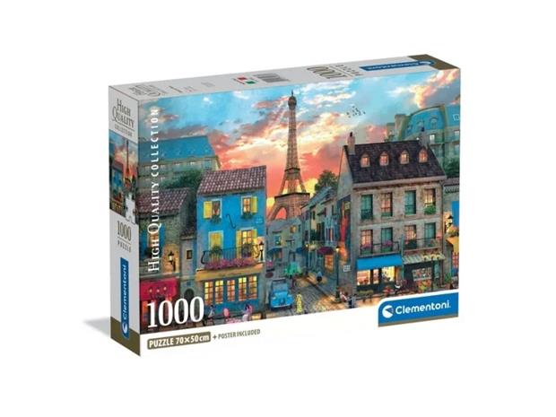 Palapeli Clementoni Paris Streets, 1000 palaa.