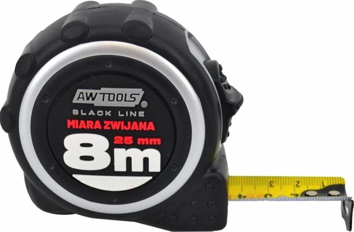 Rullamitta AWTools AWBL25426; Stop; 8 mx25 mm