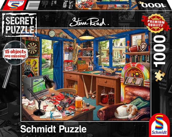 Schmidt Steve Read: Father´s Workshop - Secret Puzzles 1000p palapeli – kuva 7/7