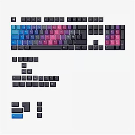 Glorious GPBT Afterparty Keycap Set Nordic ISO