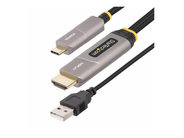 StarTech.com 50ft (15.2m) USB-C to HDMI 2.0 Active Optical Cable 4K 60Hz - HDMI cable - 15.2 m – kuva 2/2