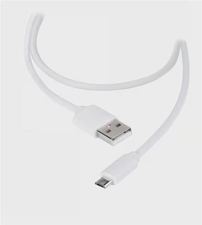 Vivanco DCVVMCUSB12W - USB cable - USB to Micro-USB Type B - 1.2 m