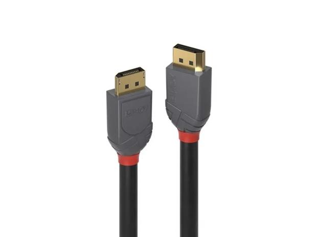 Lindy Anthra DisplayPort 1.4 Cable - 1m