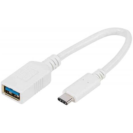 Vivanco USB-C plug - USB 3.0 A socket 0.1m