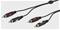 Vivanco Audio Cable 2xRCA Male 2.5m Black – kuva 2