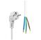MicroConnect - power cable - Type F/E to open end - 10 m – kuva 3