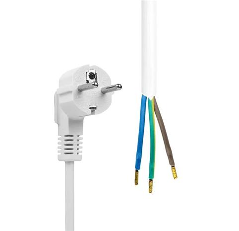 MicroConnect - power cable - Type F/E to open end - 10 m – kuva 3/4
