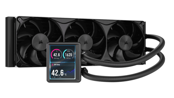 Corsair NAUTILUS II 360 RS LCD - CPU Vesijäähdytys - Max 36 dBA
