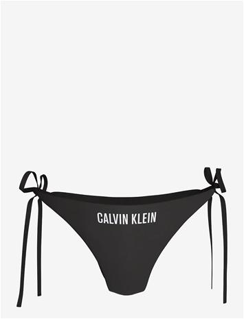 CALVIN KLEIN Side Tie Bottom - BLACK - L
