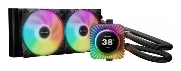 be quiet! LIGHT LOOP IO LCD 240 - CPU Vesijäähdytys - Max 36 dBA