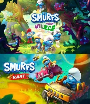 Smurfs 2 in 1 Game Collection, Nintendo Switch -peli
