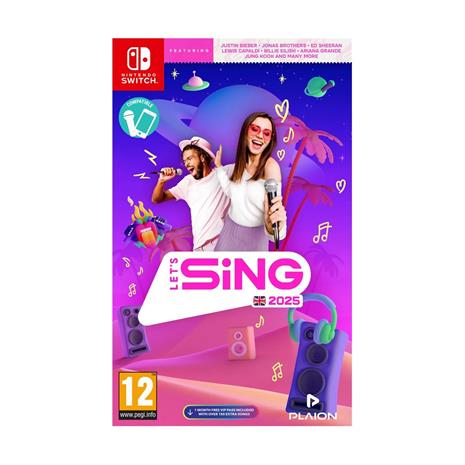 Let's Sing 2025, Nintendo Switch -peli