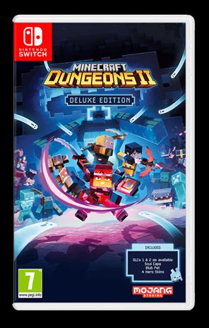 Minecraft Dungeons II - Deluxe Edition, Nintendo Switch -peli