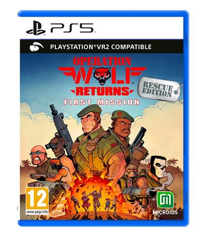 Operation Wolf Returns: First Mission, PS5 -peli