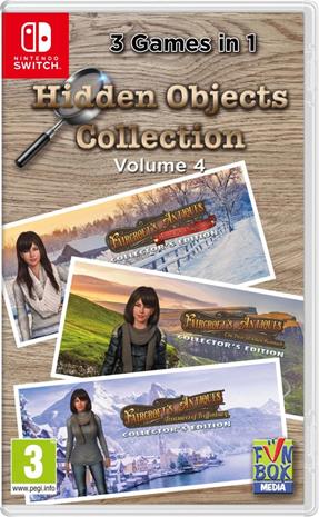 Hidden Objects Collection - Volume 4, Nintendo Switch -peli