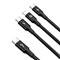 Baseus Rapid 3-in-1 USB cable – kuva 8