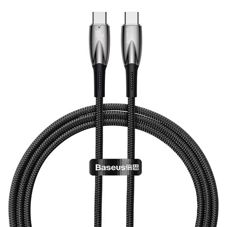 Baseus USB-C cable for USB-C Glimmer Series 100W 1m